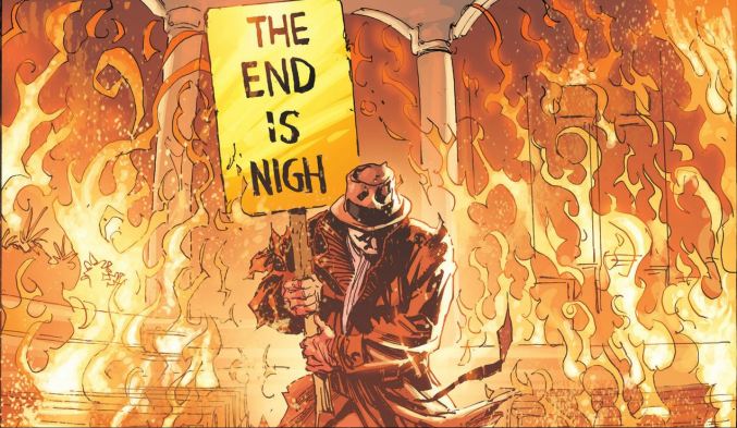Image result for the end is nigh rorschach